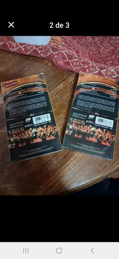Cassettes  VHS Juan Gabriel en Bellas Artes Vol. 1 - miniatura 2