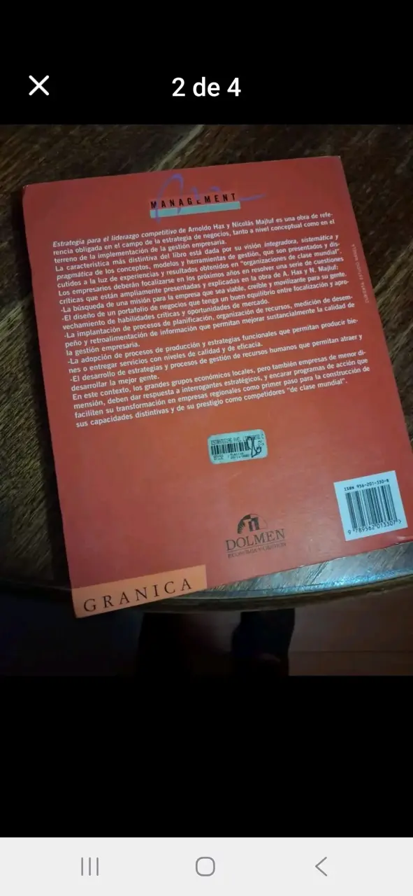 Libro Estrategias para el Liderazgo Competitivo de Arnoldo Hax - 2