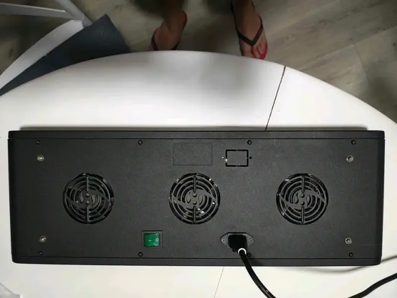 Luz LED de Cultivo ZS6002 con Ventiladores - 2