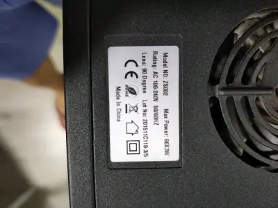 Luz LED de Cultivo ZS6002 con Ventiladores - miniatura 4