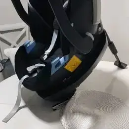 Silla de auto para bebé Cybex Aton negra - miniatura 2