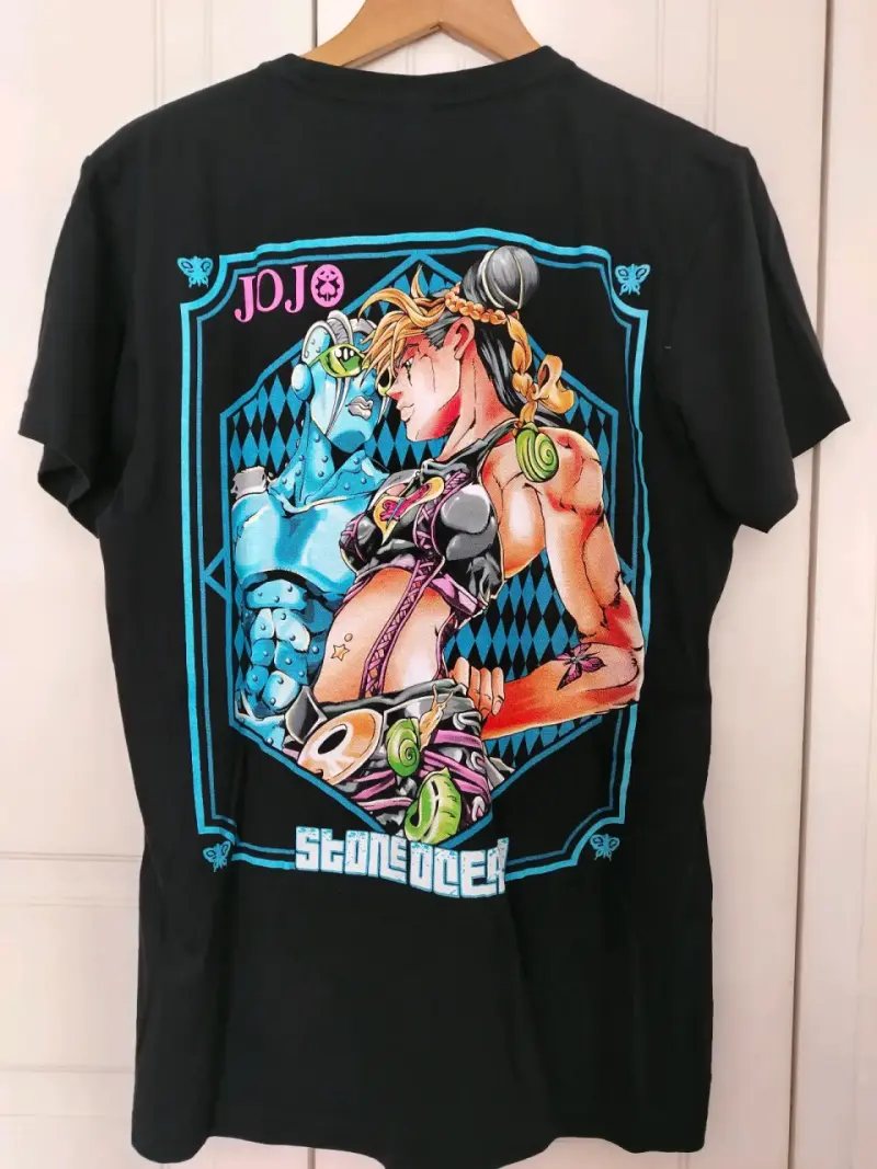Polera JoJo's Bizarre Adventure Stone Ocean negra - 2