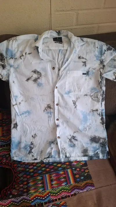Camisa estampada hombre Polemic talla 16 - miniatura 1
