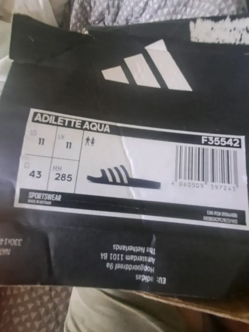 Sandalias Adidas Adilette Aqua Azul Marino - 2