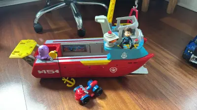Barco Patrulla Canina con Figuras y Accesorios - miniatura 1