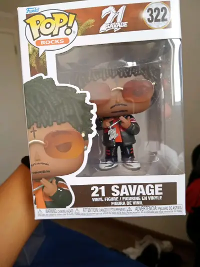 Figura Funko Pop 21 Savage Edición Rocks - miniatura 1