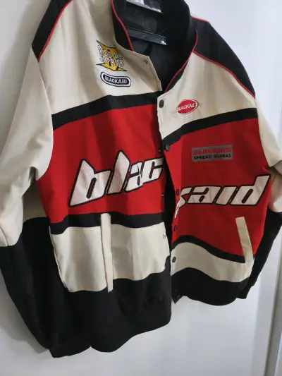 Chaqueta de estilo racing en colores rojo - miniatura 1