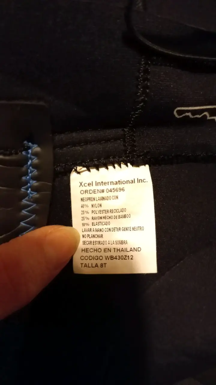 Traje de Neopreno Xcel Infiniti X2 Azul y Negro - 6