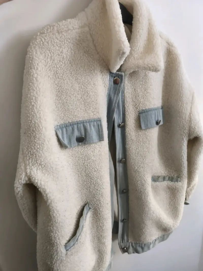 Chaqueta  con detalles de mezclilla - 2