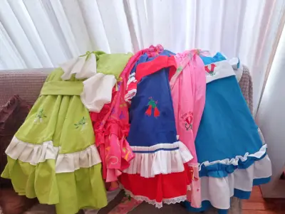 Vestido de Cueca Chilena para niño y adolescente - miniatura 3