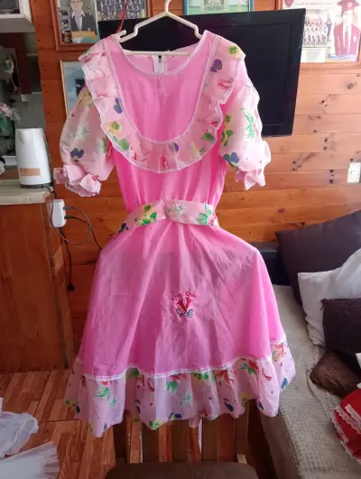 Vestido de Cueca Chilena para niño y adolescente - miniatura 5