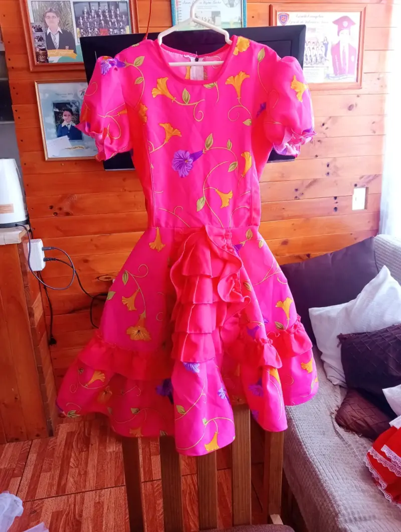 Vestido de Cueca Chilena para niño y adolescente - 6