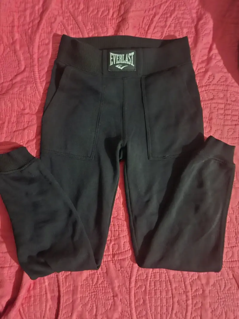 Pantalones deportivos negros Everlast para mujer - 1