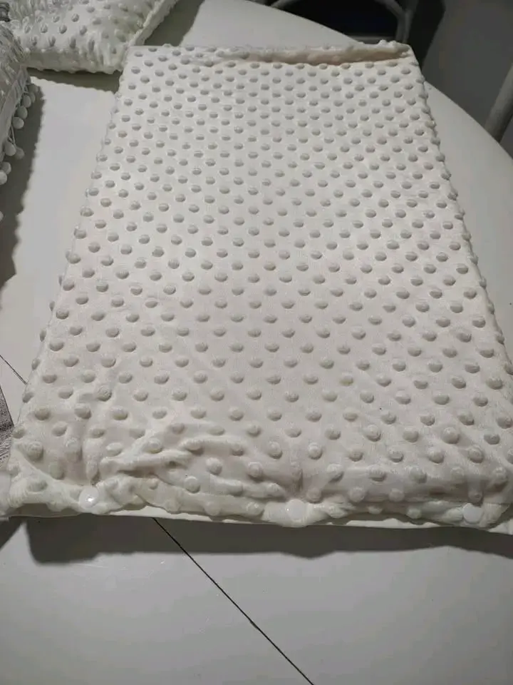Set de Nido para Bebé Blanco con Almohadas - 3