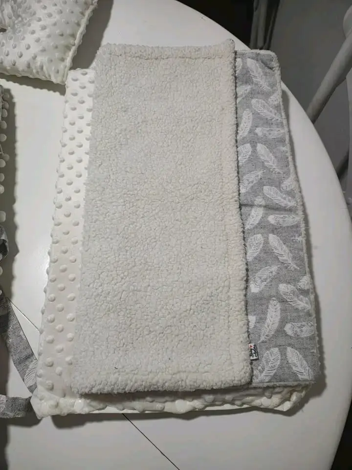 Set de Nido para Bebé Blanco con Almohadas - 4