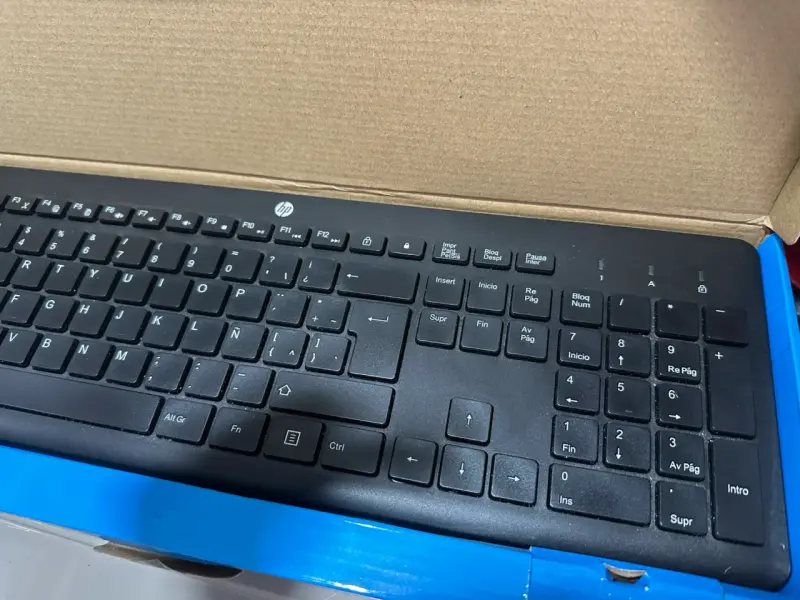 Teclado inalámbrico HP en caja original - 3