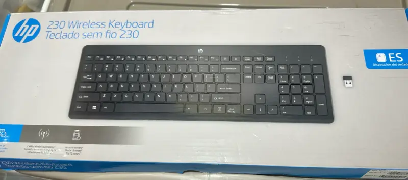Teclado inalámbrico HP en caja original - 6