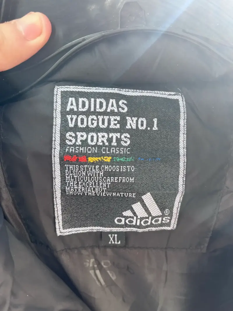 CHAQUETA ADIDAS PUFFER REVERSIBLE XL 🔥 OVERSIZE - 2