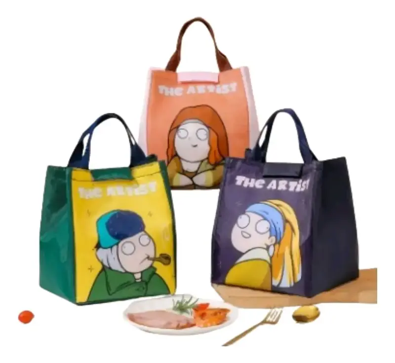 Bolsas térmicas de almuerzo con diseño divertido - 3