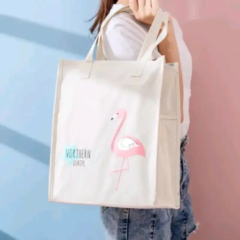 Bolsas reutilizables de tela con diseño infantil - 3
