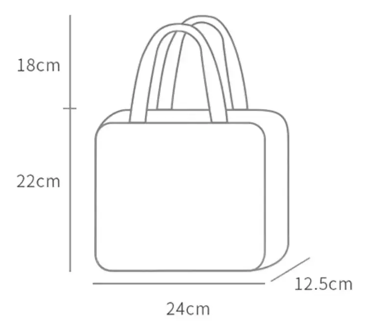 Bolsa térmica infantil con diseño de oso y patitos - 2