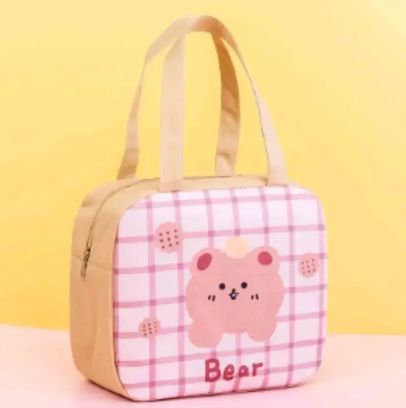Bolsa térmica infantil con diseño de oso y patitos - 3