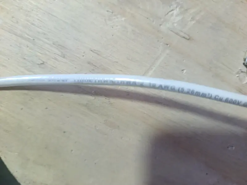 Carrete de Cable Eléctrico 10 AWG Blanco - 2