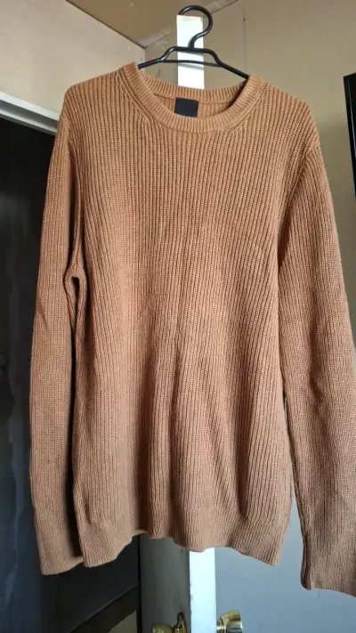 Suéter de punto marrón H&M talla M - miniatura 1
