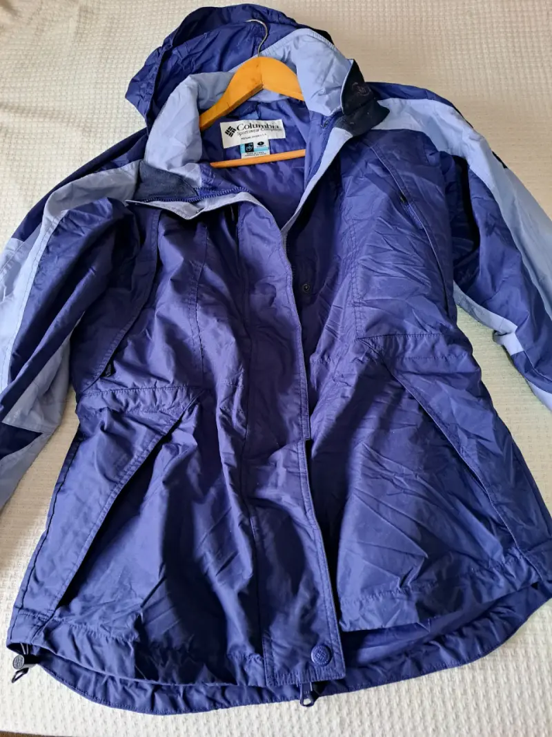 Chaqueta impermeable Columbia azul para hombre - 2