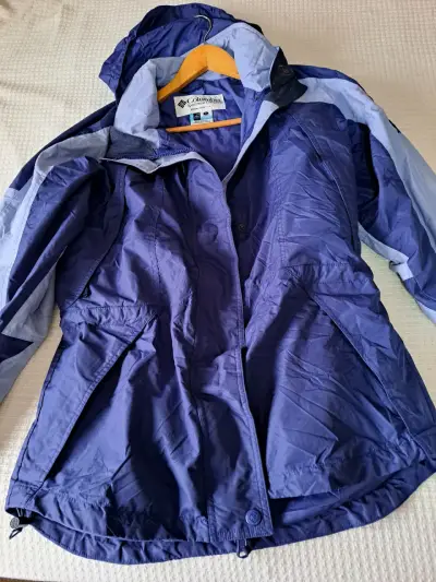 Chaqueta impermeable Columbia azul para hombre - miniatura 2