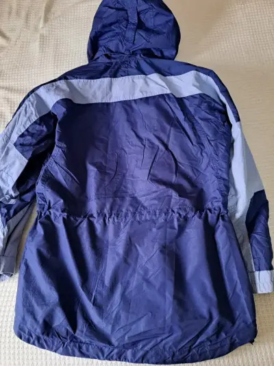 Chaqueta impermeable Columbia azul para hombre - miniatura 3