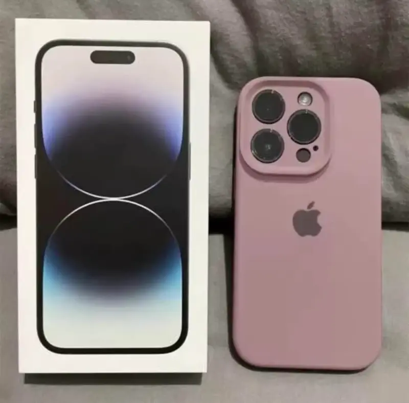 Funda de silicona rosa para iPhone 12 Pro - 3