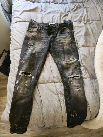 Jeans Zara Talla 42 - miniatura 1