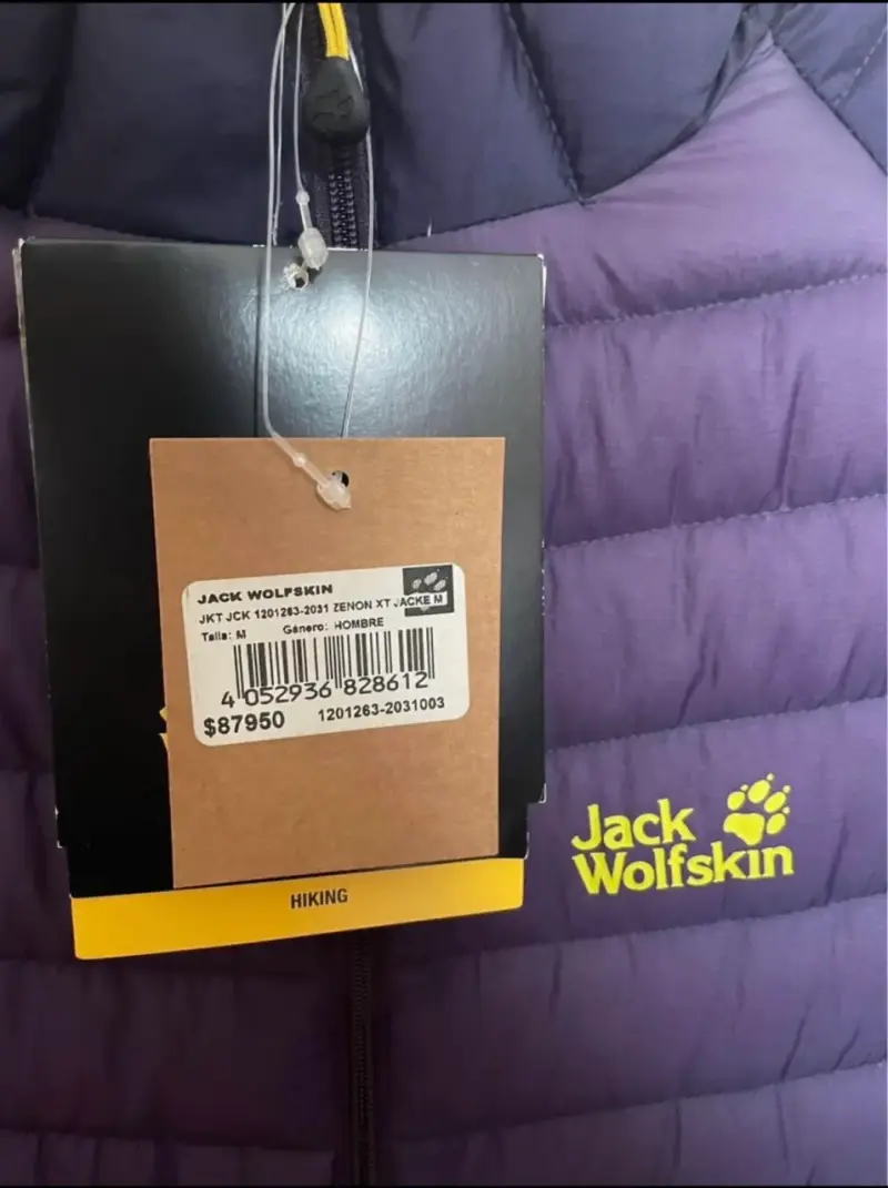 Chaqueta Jack Wolfskin Morada para Hombre - 2