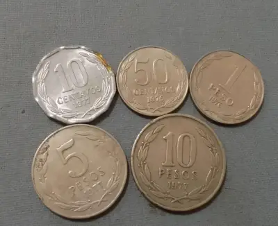 Monedas de Chile 1975-1977 - miniatura 1