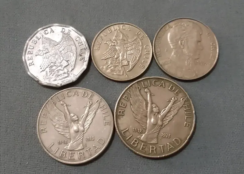 Monedas de Chile 1975-1977 - 2