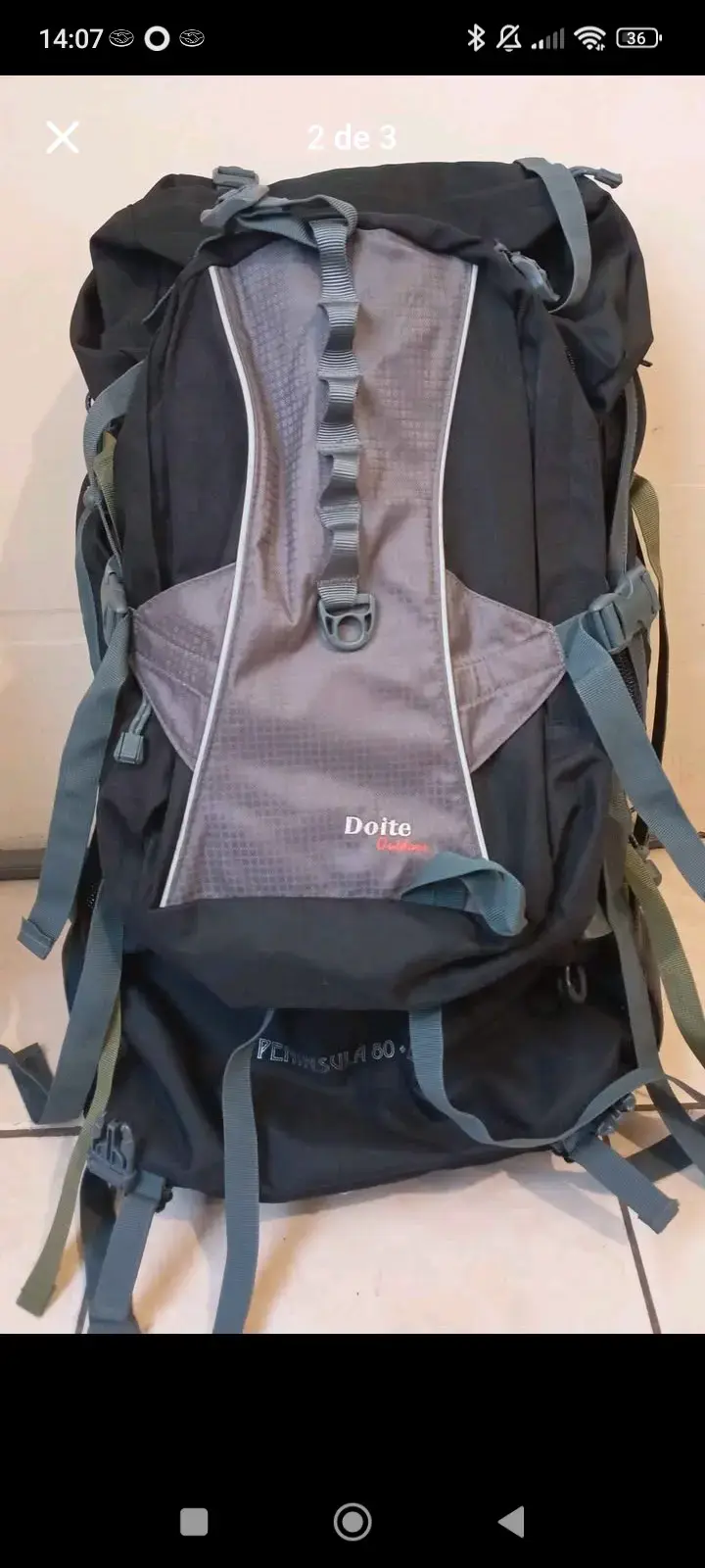 Mochila de senderismo Doite Peninsula 80+15L - 2