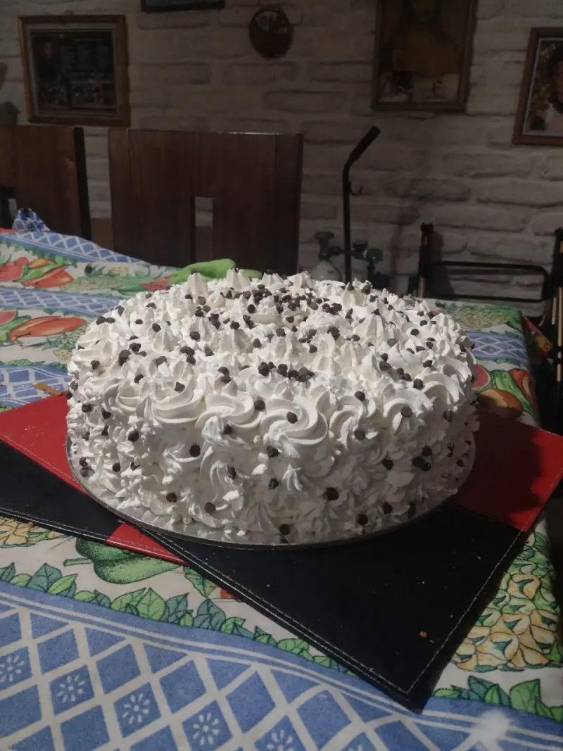 Torta de Cumpleaños Decorada con Velas - 3