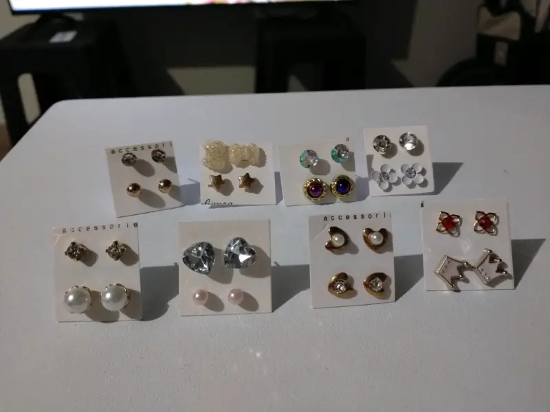 Set de aros variados para mujer - 4
