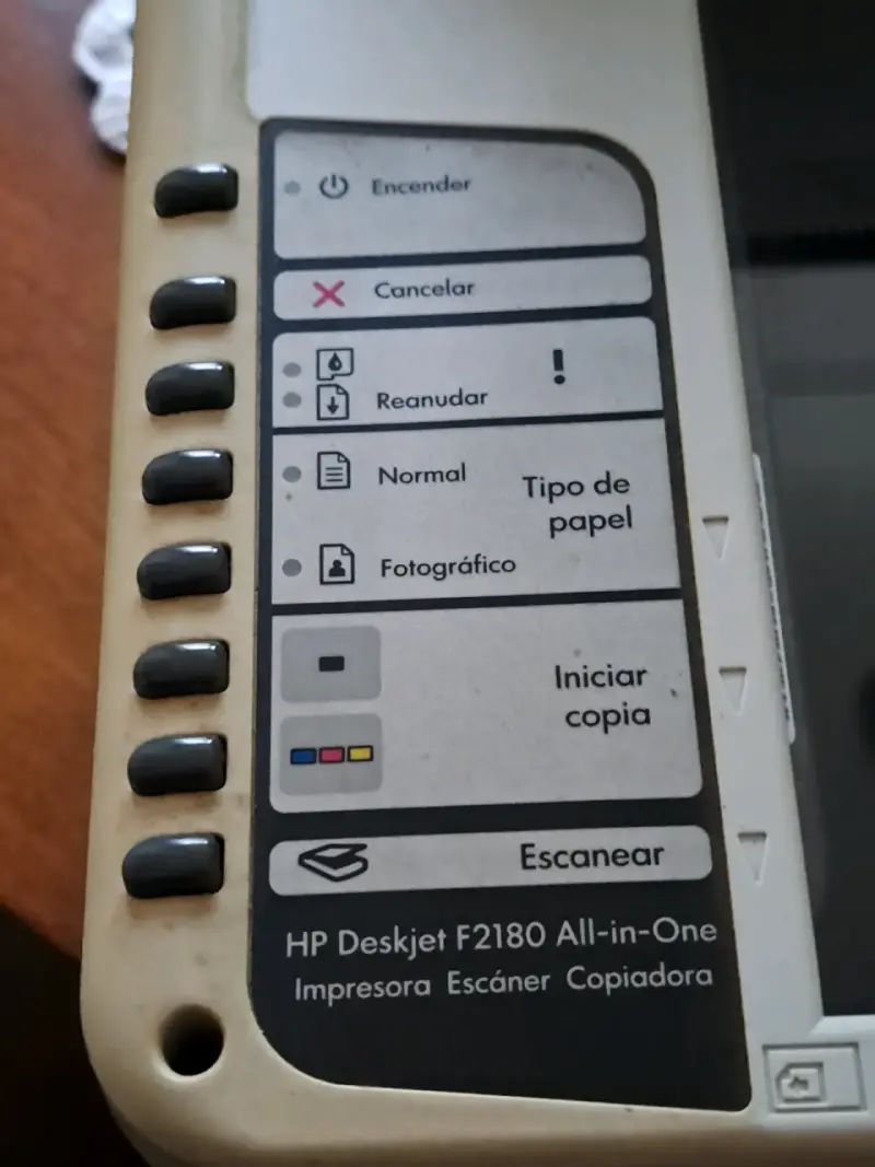 Impresora multifuncional HP Deskjet F2180 - 3