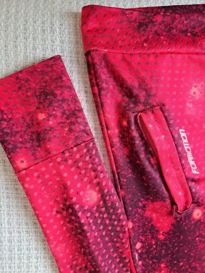 Chaqueta deportiva Adidas rosa con capucha - miniatura 5