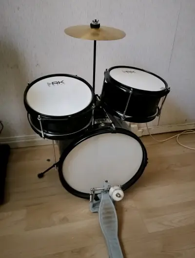 Batería Infantil RK Music Negra - miniatura 1