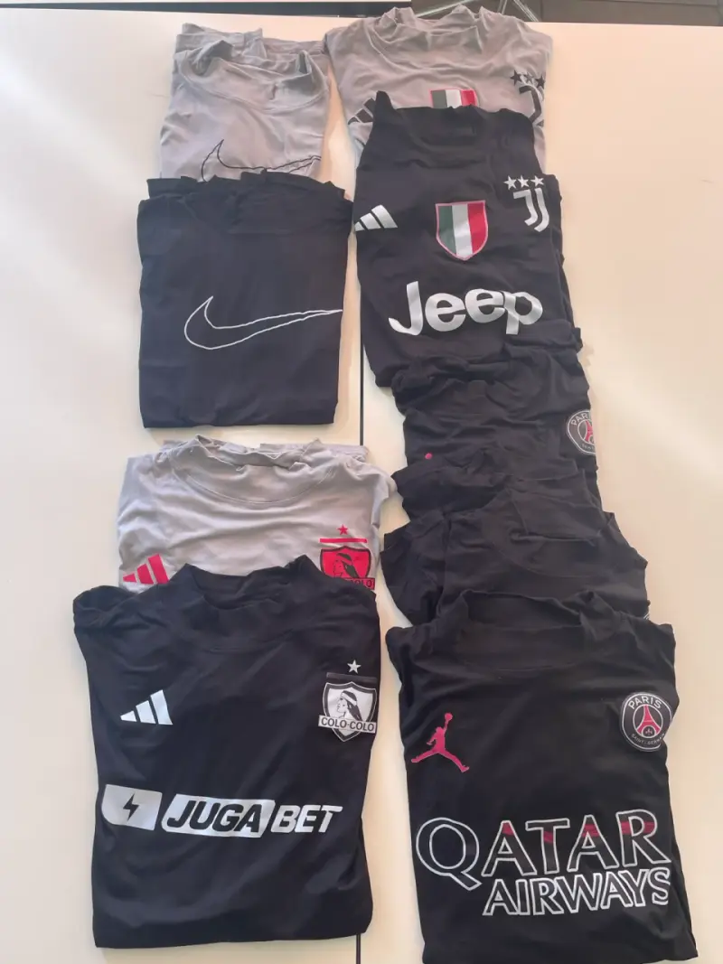 Poleras de fútbol de equipos europeos en negro - 4