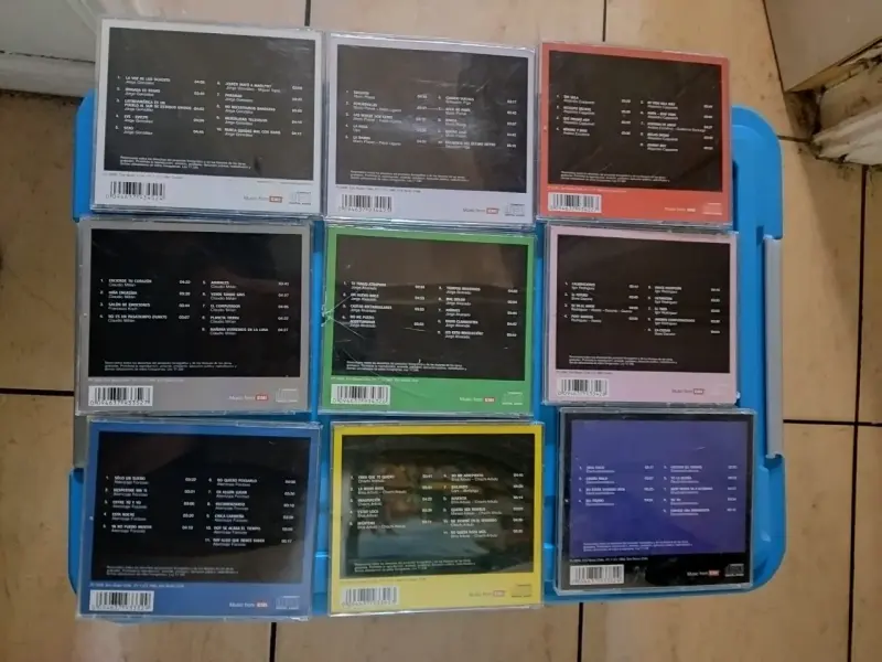 Colección de CDs de música chilena Vol. 1-9 - 2