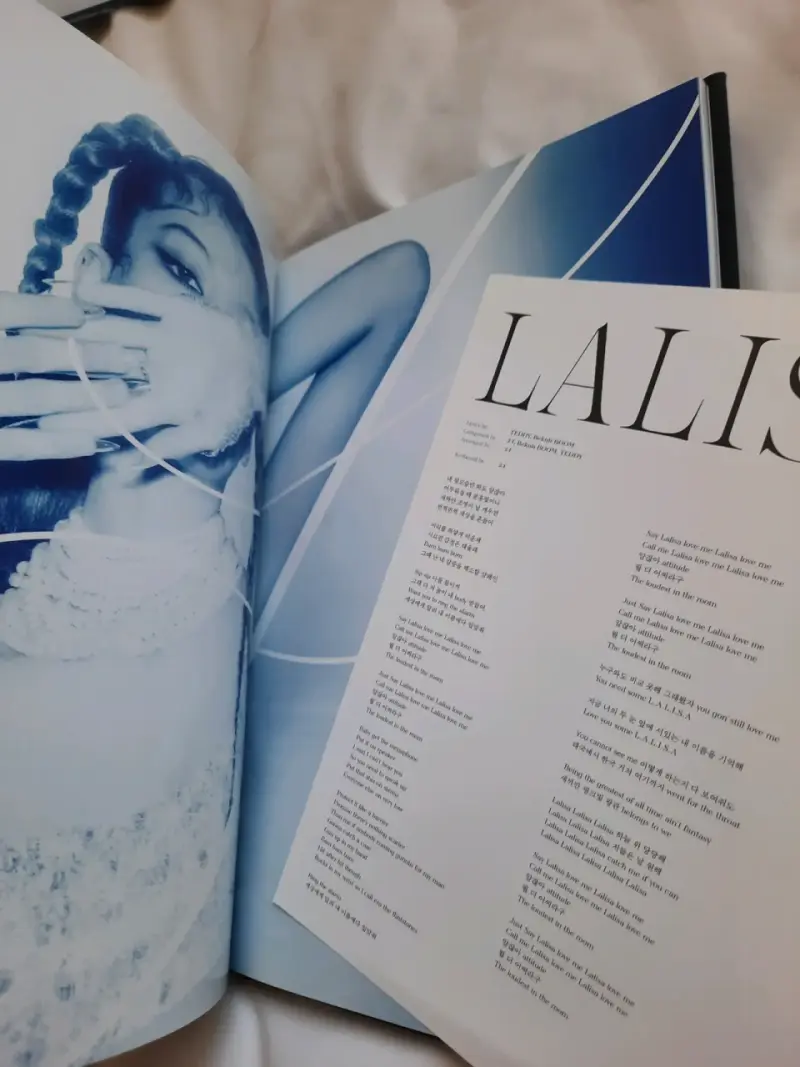 álbum "LALISA" Lisa Blackpink original - 5