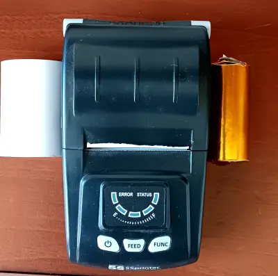 Impresora térmica portátil SSprinter con rollo - miniatura 1