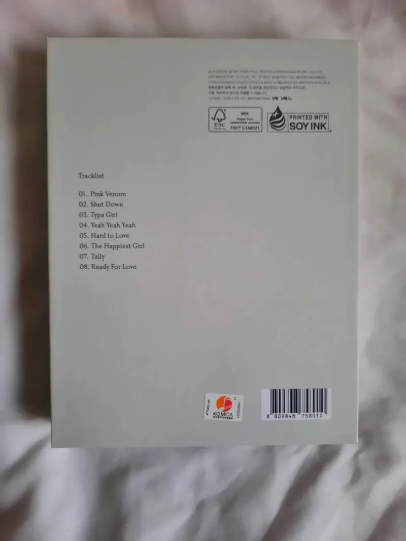 álbum "Born Pink" Blackpink original - 2
