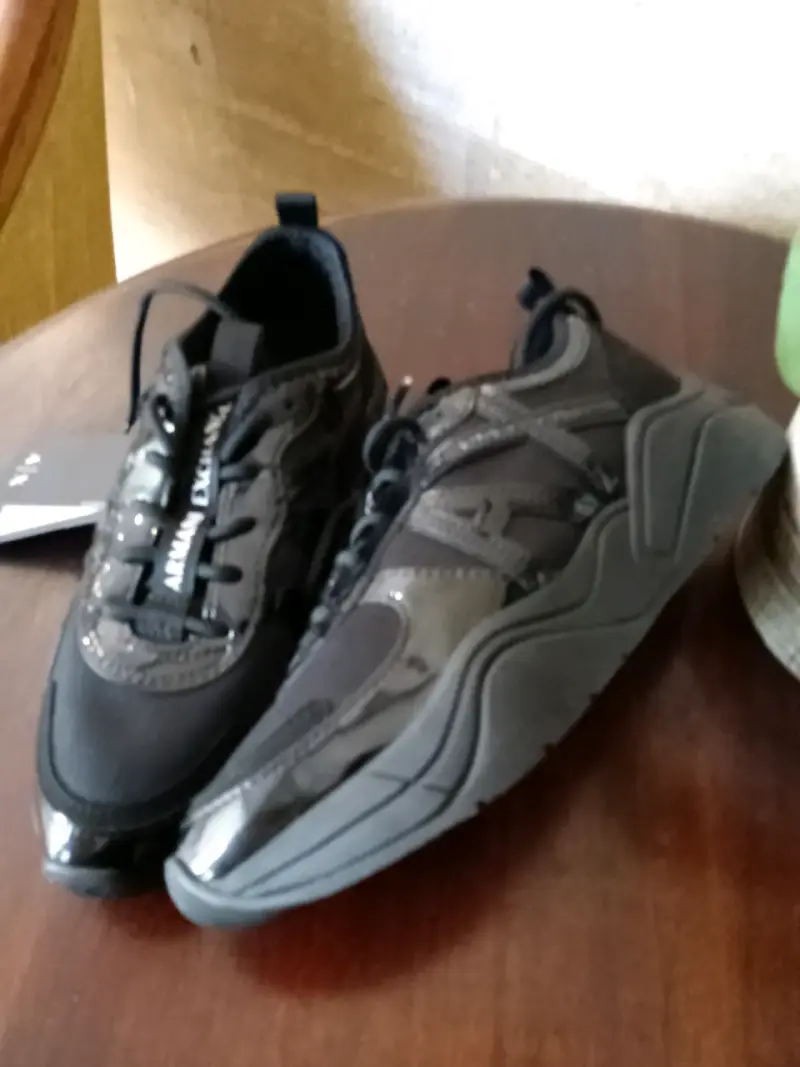 Zapatillas negras Armani Exchange para hombre - 2