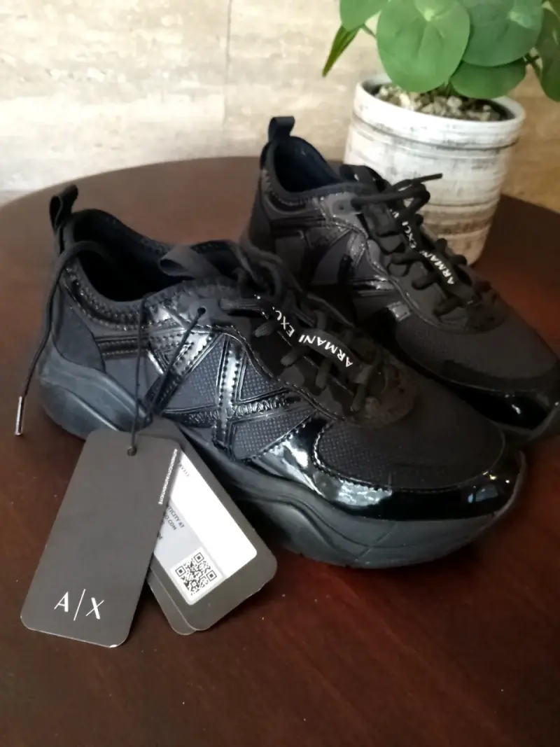 Zapatillas negras Armani Exchange para hombre - 3