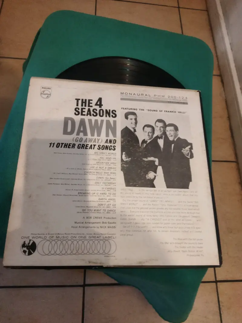 Vinilo The 4 Seasons Dawn y Más Canciones - 5